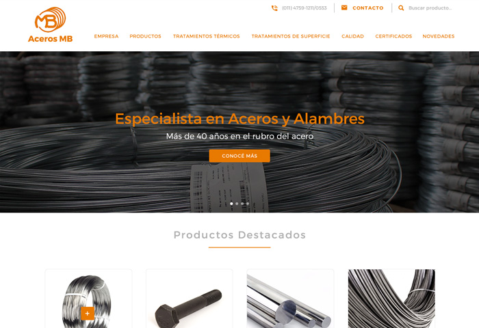 Sitio web de Trico Latinoamerica