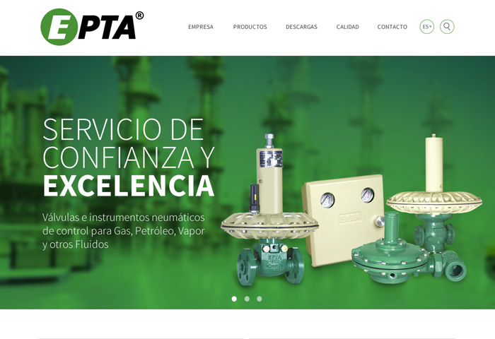 Sitio web de EPTA