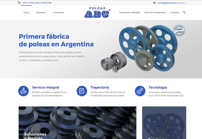 Proyecto para Poleas ABC